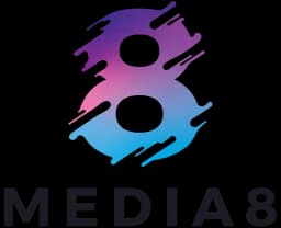 Media8 logo